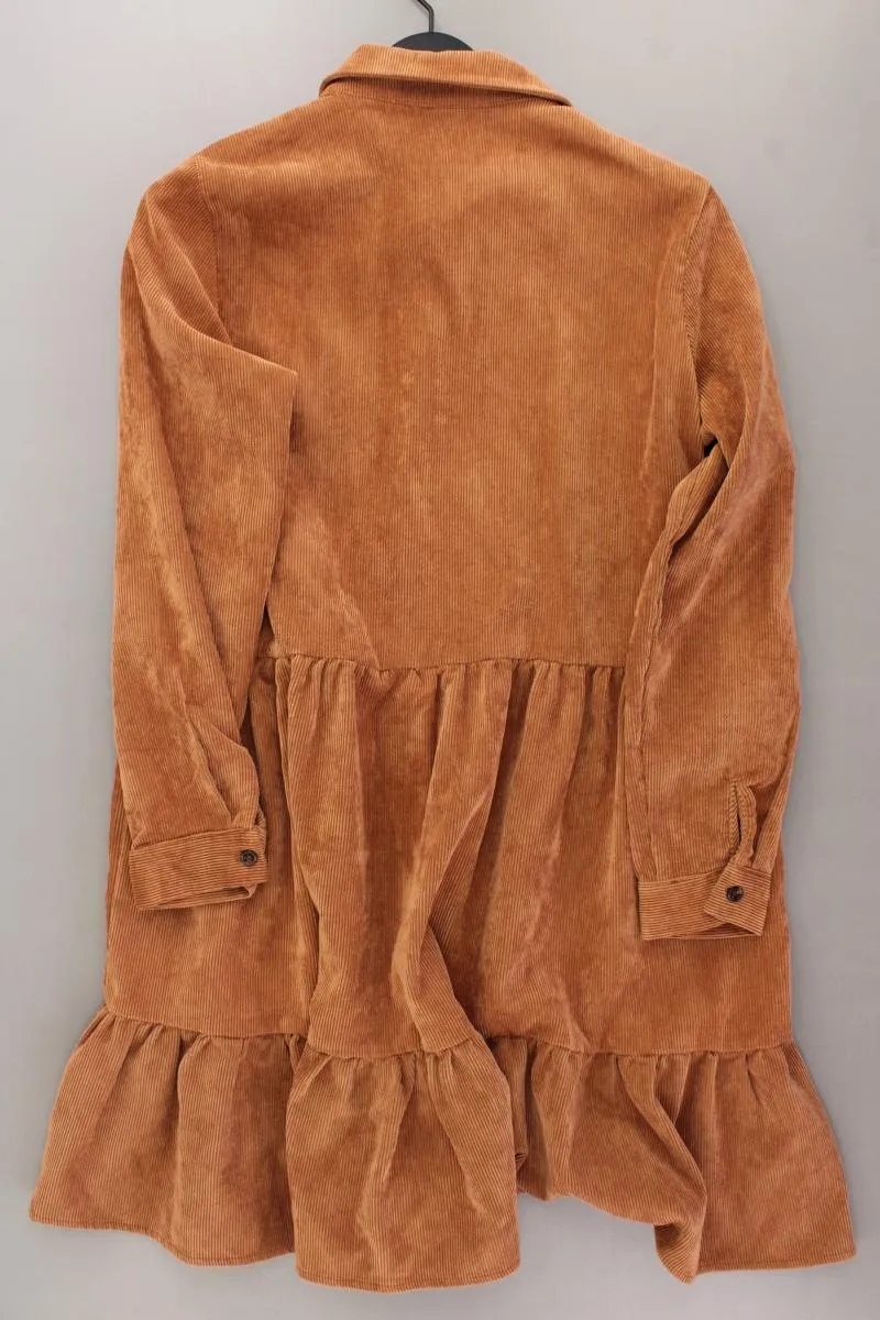 Vero Moda Cordkleid Gr. L Langarm braun aus Polyester