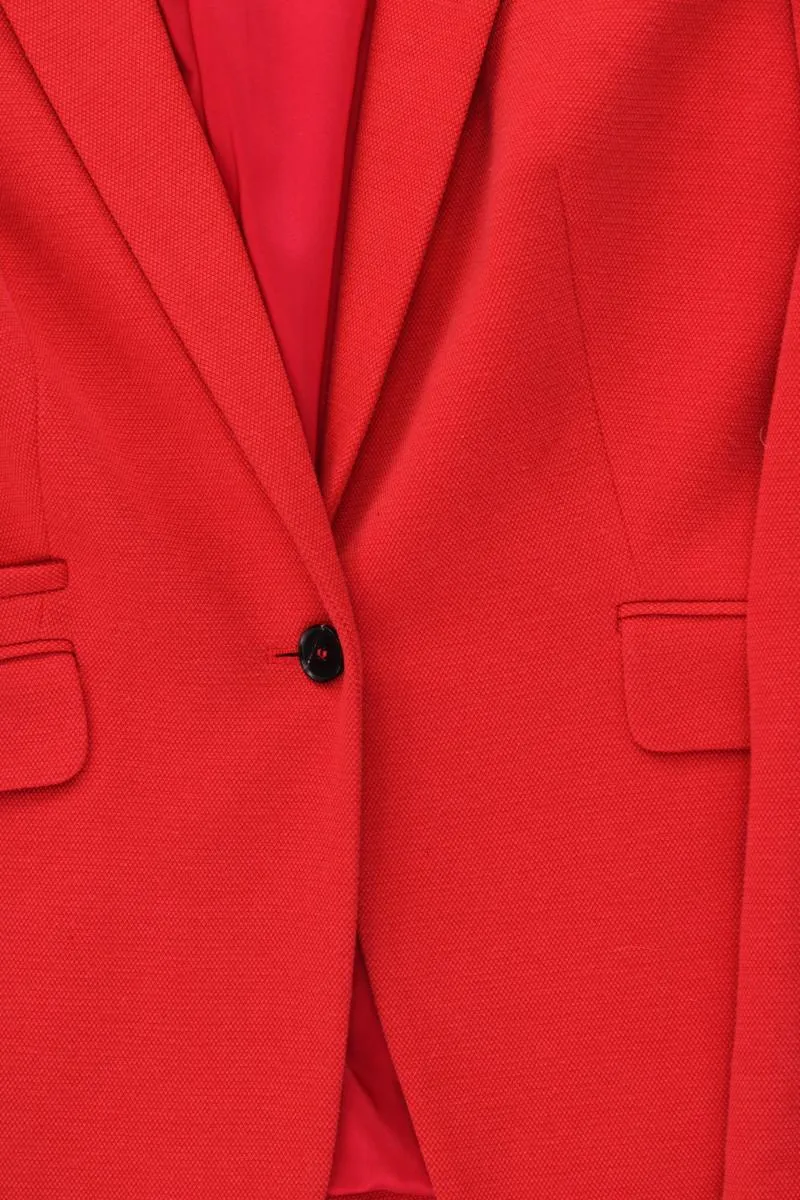 Esprit Classic Blazer Gr. 38 rot aus Baumwolle