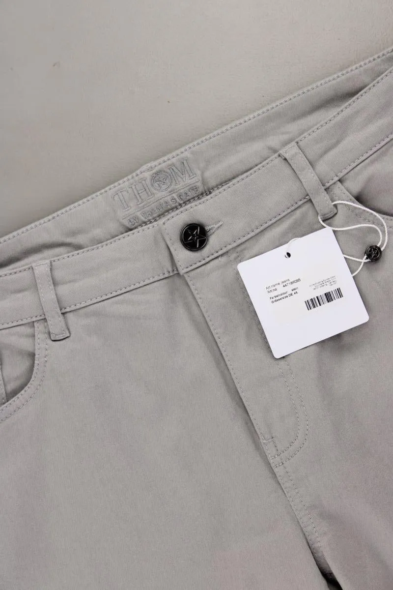 Thom by Thomas Rath Five-Pocket-Hose Gr. 46 neu mit Etikett grau aus Baumwolle