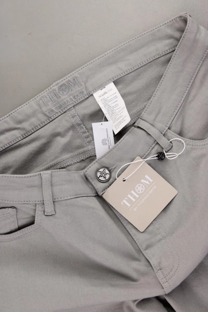 Thom by Thomas Rath Five-Pocket-Hose Gr. 46 neu mit Etikett grau aus Baumwolle