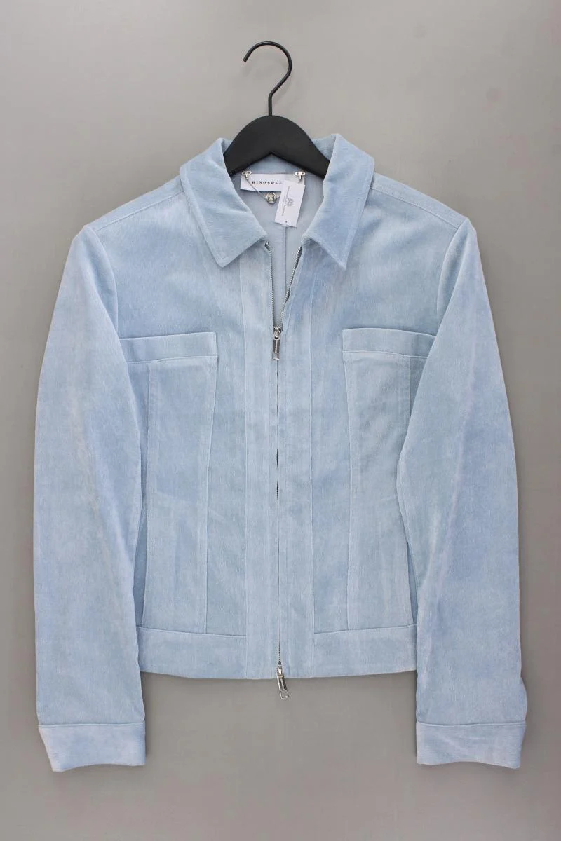 Rino&Pelle Übergangsjacke Gr. M neuwertig blau aus Polyester