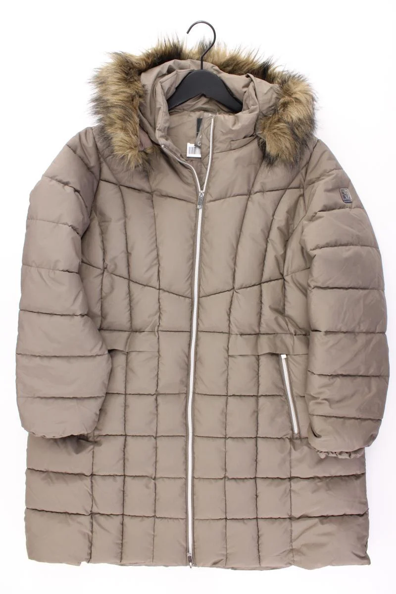 SuZa Wintermantel Gr. 46 neuwertig braun aus Polyester
