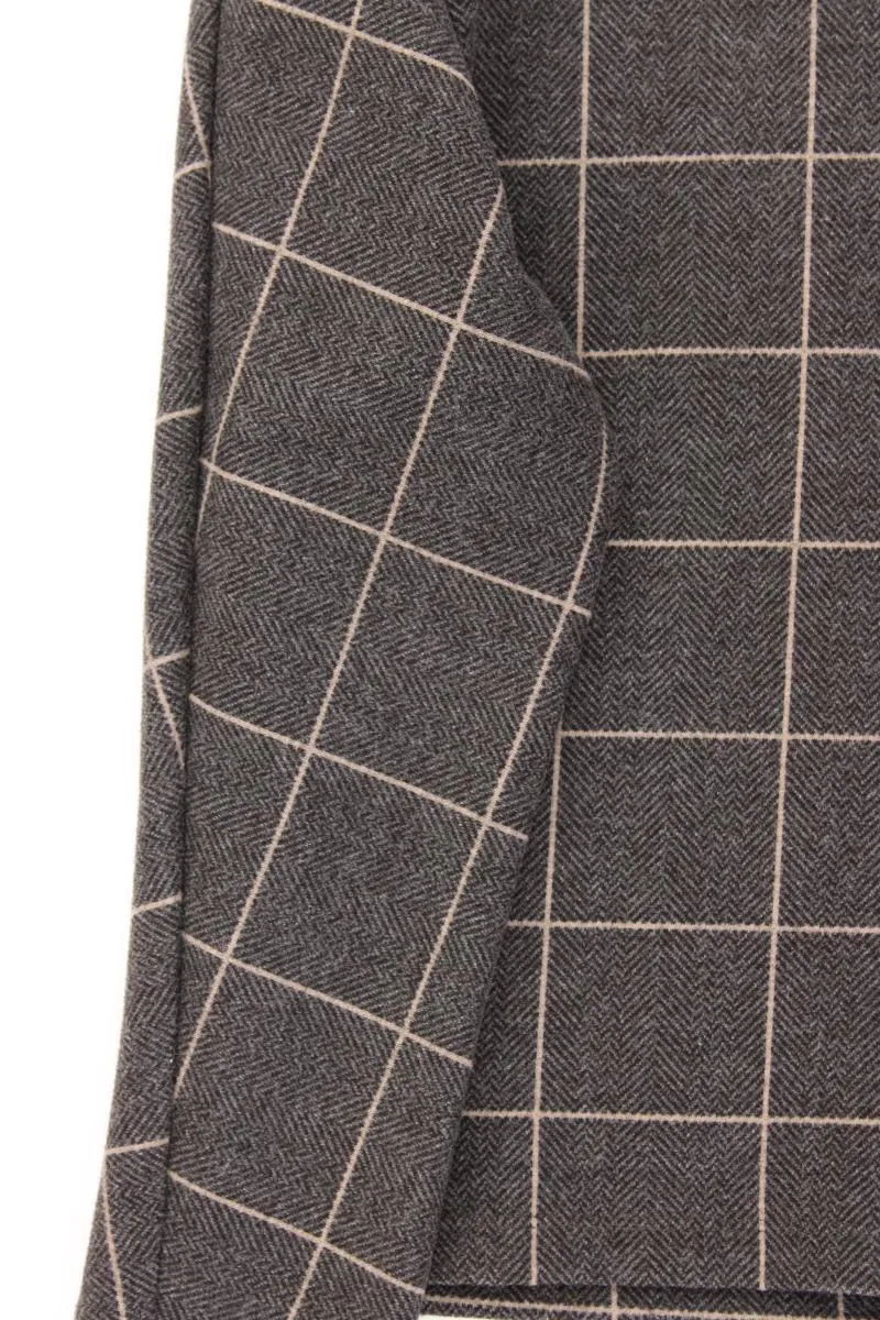 Opus Langarmpullover Gr. 38 braun