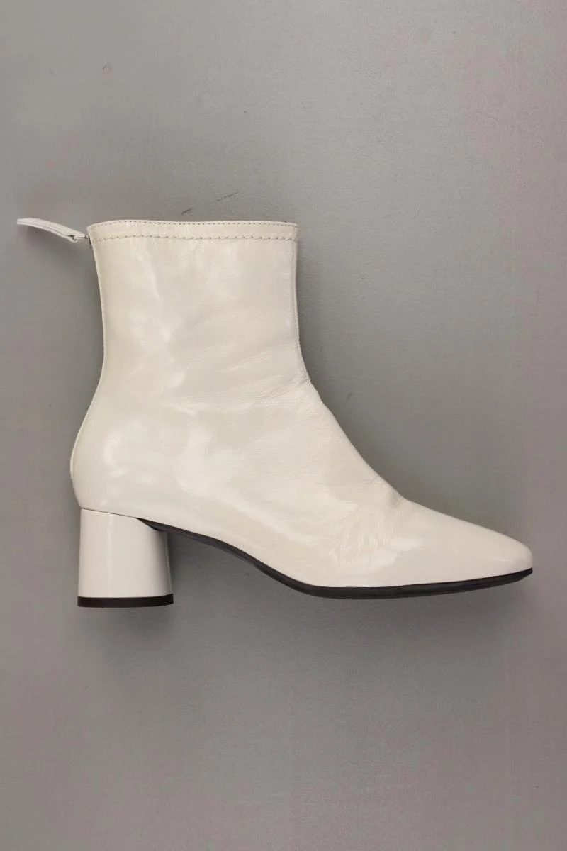Pedro Miralles Stiefeletten Gr. 37 neuwertig Vintage creme