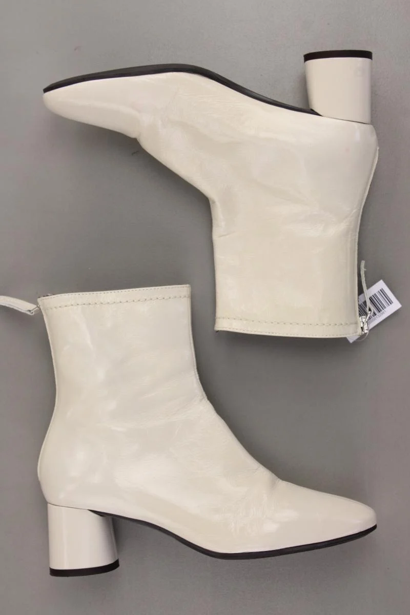 Pedro Miralles Stiefeletten Gr. 37 neuwertig Vintage creme