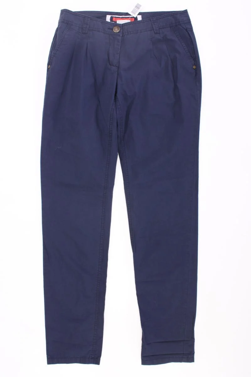 Street One Chinohose Gr. 36 blau aus Baumwolle