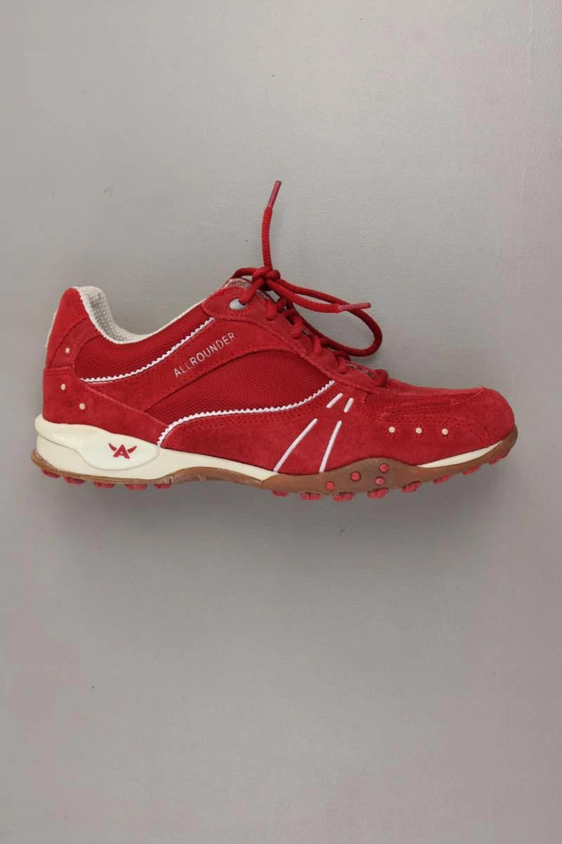 Allrounder by Mephisto Sneaker Gr. 37,5 rot aus Leder