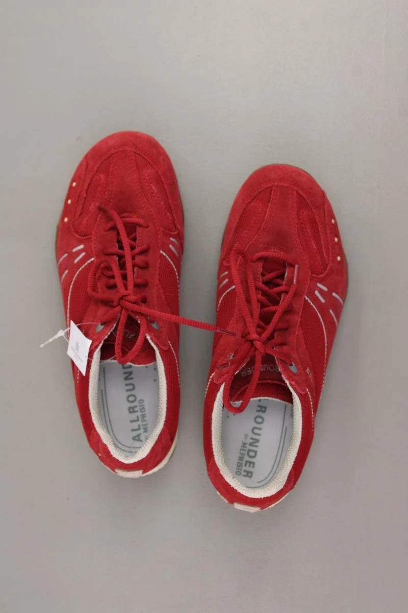 Allrounder by Mephisto Sneaker Gr. 37,5 rot aus Leder