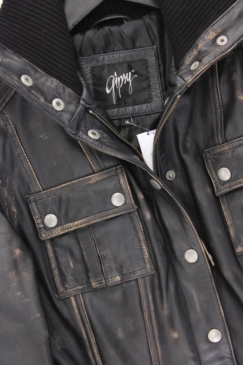 Gipsy Ledermantel Gr. M schwarz