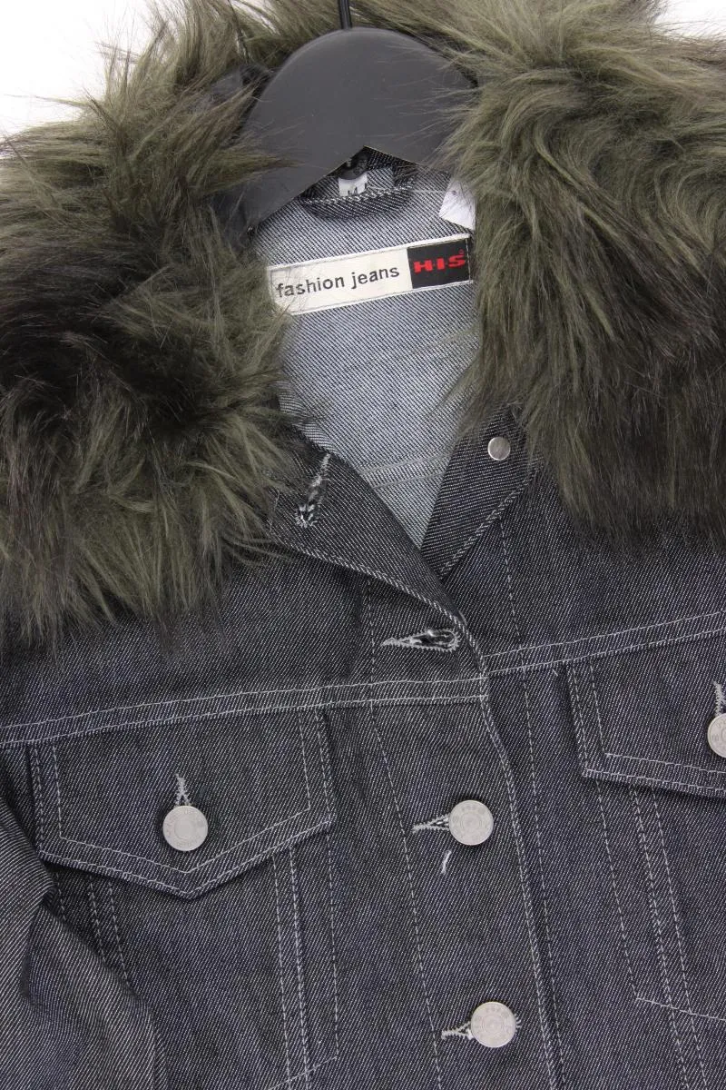 H.I.S. Übergangsjacke Gr. M grau aus Polyester