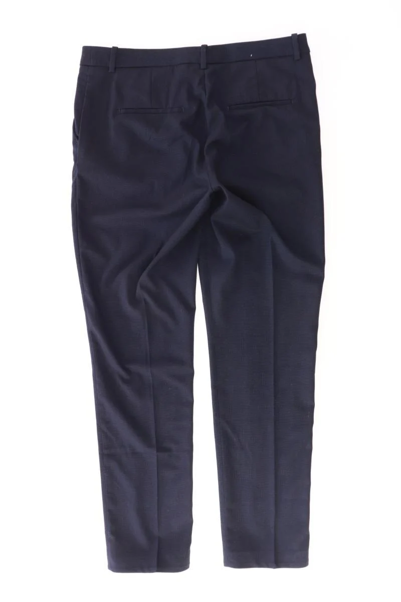 H&M Stoffhose Gr. 42 blau aus Polyester