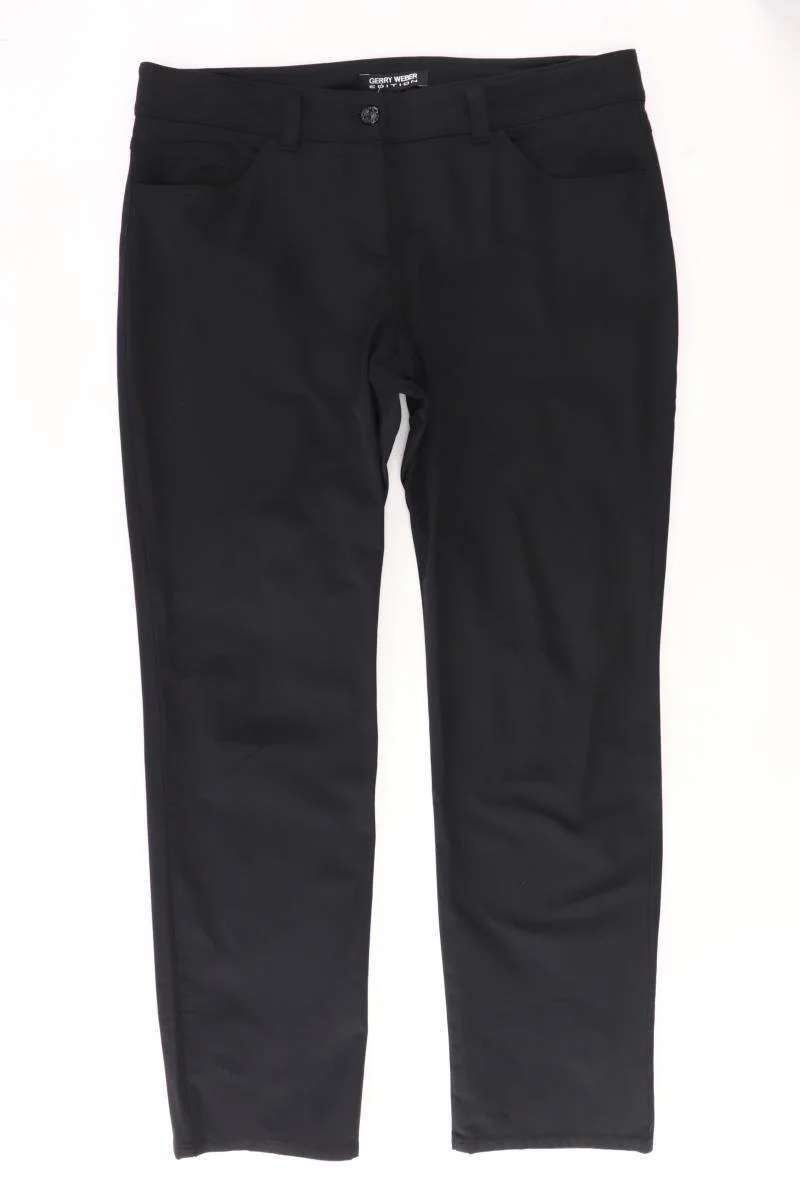 Gerry Weber Hose Gr. Kurzgröße 42 schwarz aus Polyester
