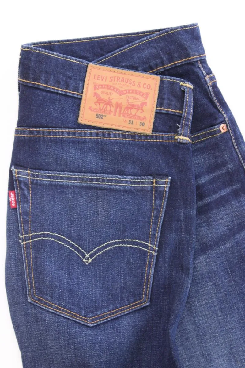 Levi's Straight Jeans für Herren Gr. W31/L30 blau aus Baumwolle