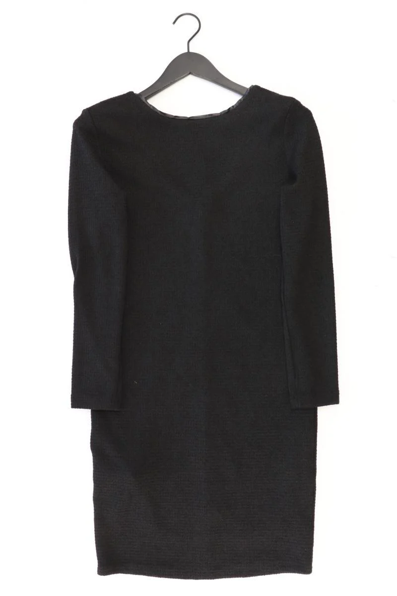 Mango Etuikleid Gr. M Langarm schwarz aus Polyester