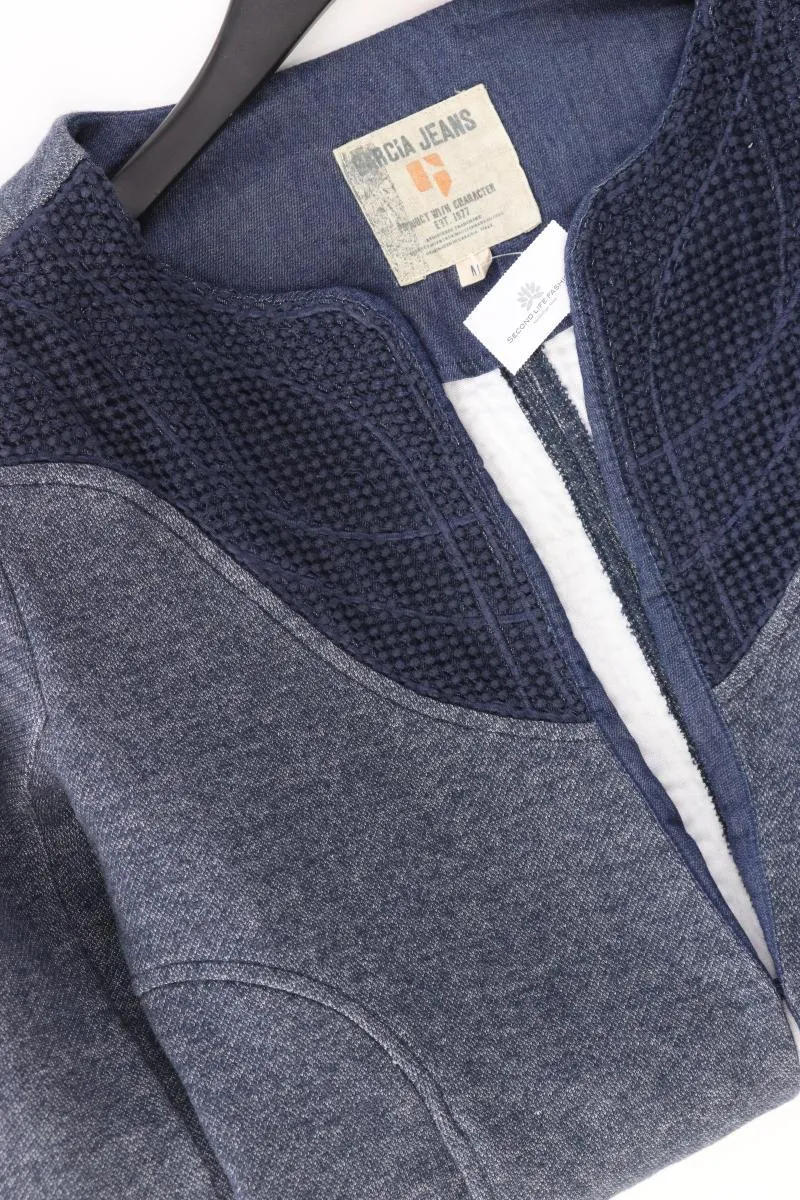 Garcia Jeans Regular Cardigan Gr. M Langarm blau aus Baumwolle
