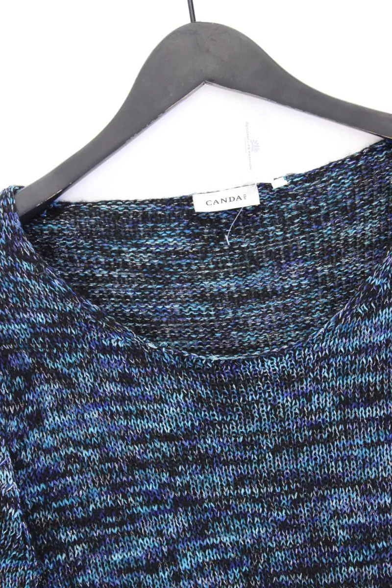 C&A Strickpullover Gr. L blau aus Polyacryl