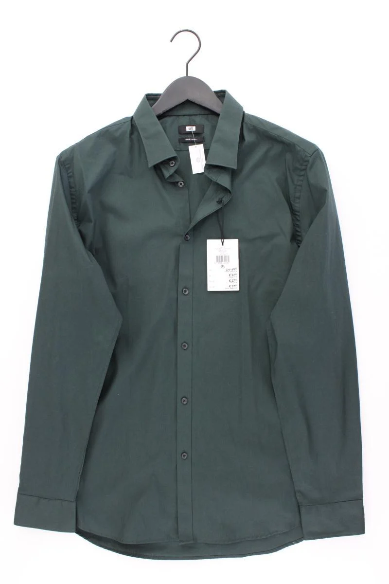 WE Fashion Langarmhemd für Herren Gr. XL neu mit Etikett Neupreis: 27,99€! grün