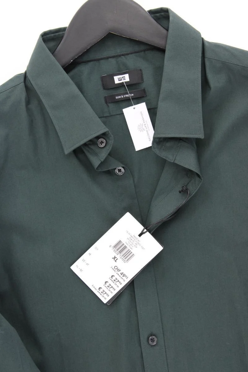 WE Fashion Langarmhemd für Herren Gr. XL neu mit Etikett Neupreis: 27,99€! grün