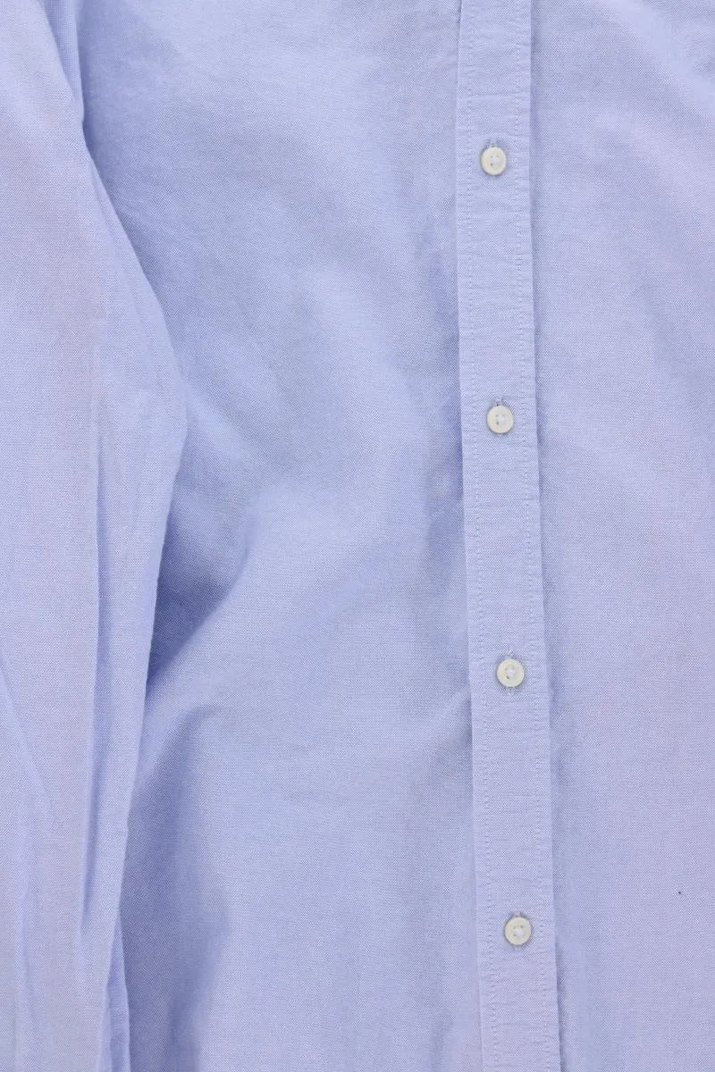 Zara Langarmhemd für Herren Gr. XL blau aus Baumwolle