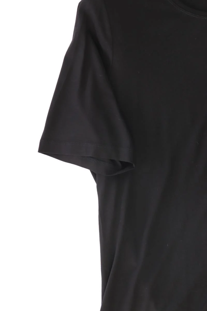 Walbusch T-Shirt Gr. 46 Kurzarm schwarz aus Viskose