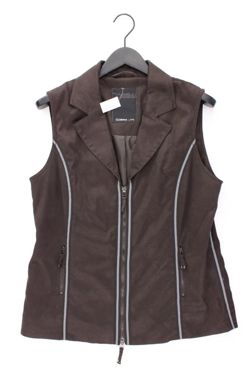 Cosima Classic Weste Gr. 42 braun aus Polyester