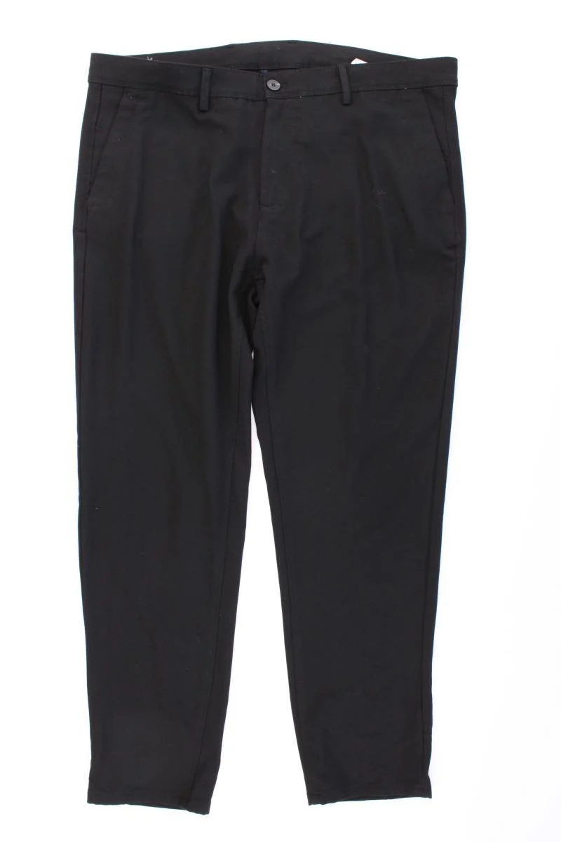 Zara Stoffhose für Herren Gr. US 46 (XXL) schwarz aus Polyester