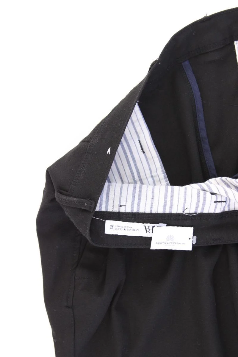 Zara Stoffhose für Herren Gr. US 46 (XXL) schwarz aus Polyester