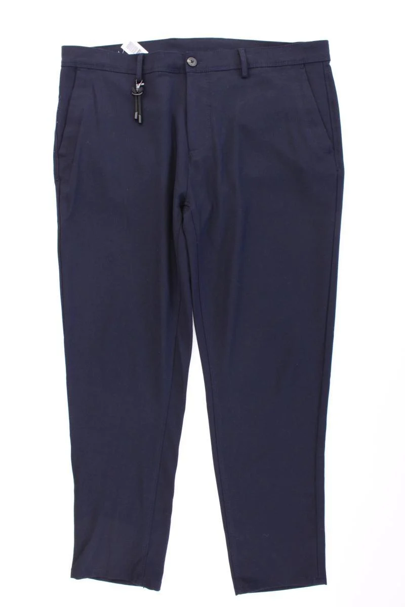 Zara Stoffhose für Herren Gr. US 46 (XXL) blau aus Polyester