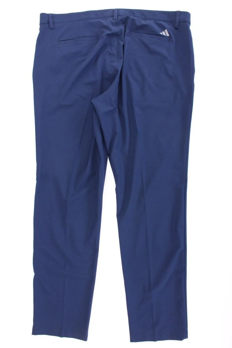 Adidas Hose für Herren Gr. W40/L34 neuwertig blau aus Polyester