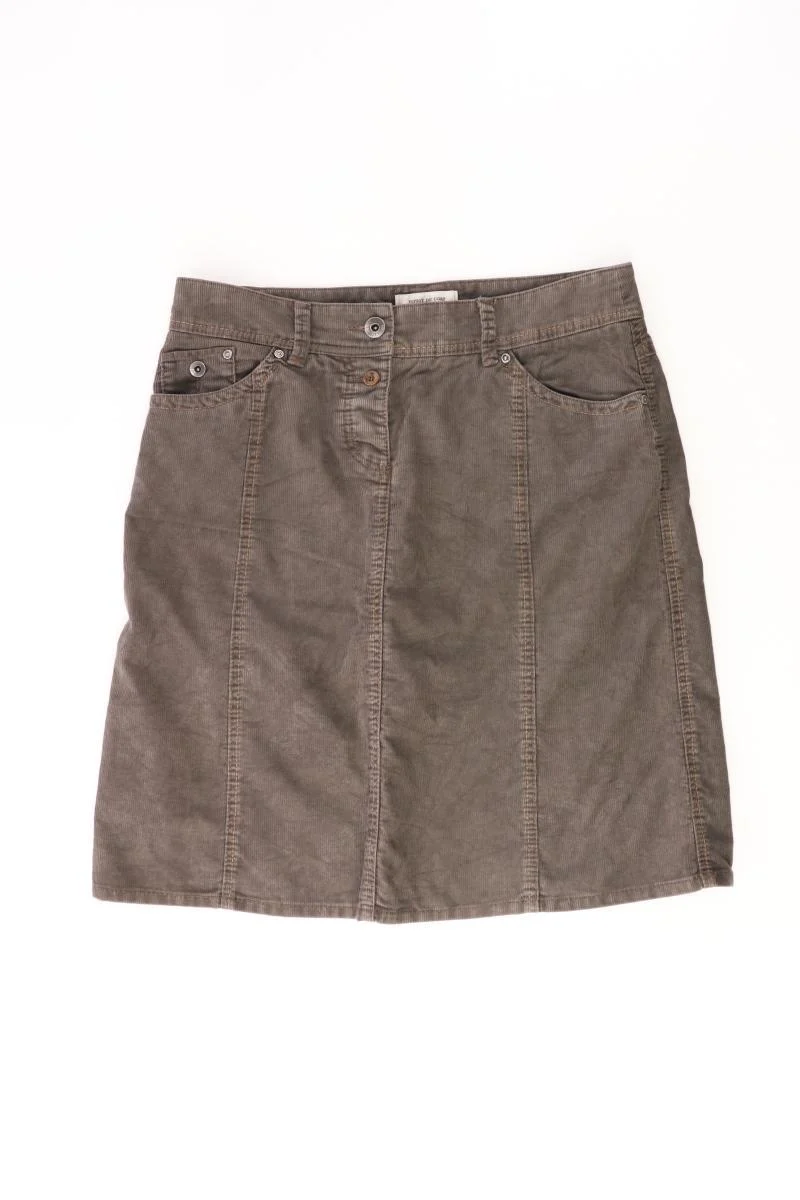 Esprit Rock Gr. 42 braun aus Baumwolle