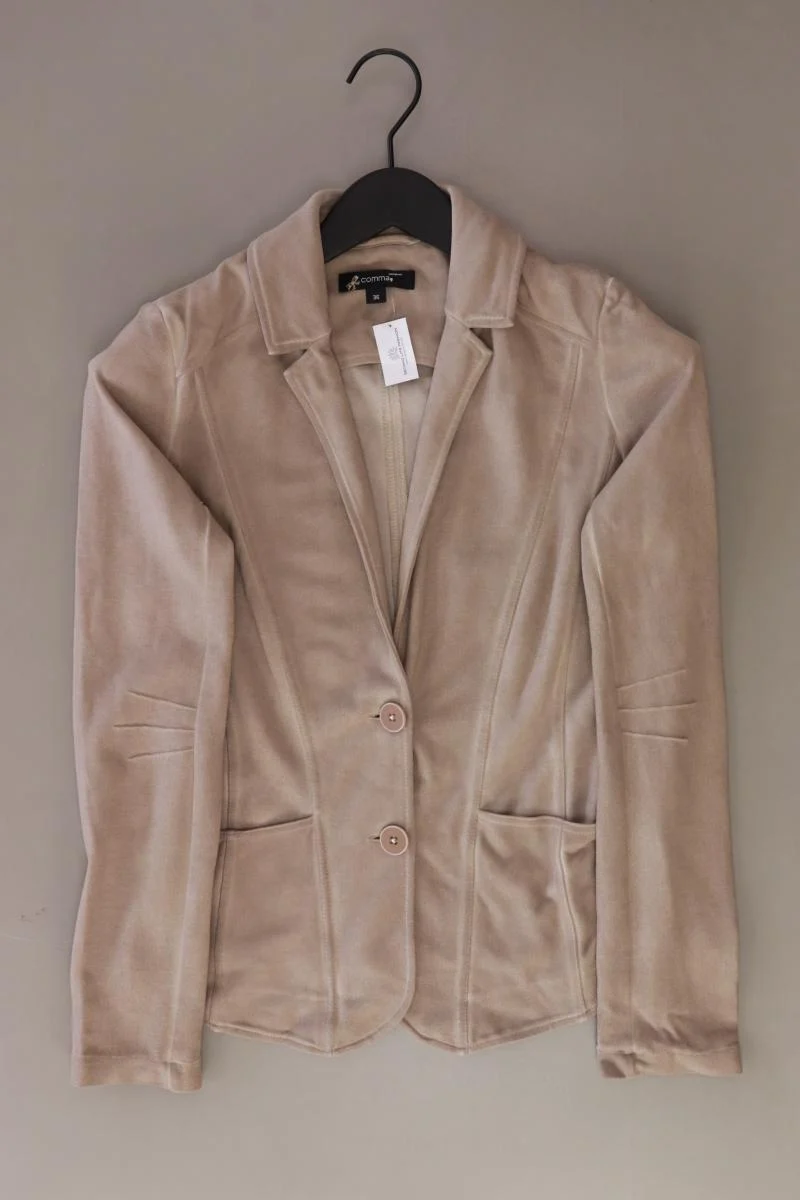 Second Hand Outfit Größe S mit comma, Jerseyblazer in Gr. 36 und Halskette