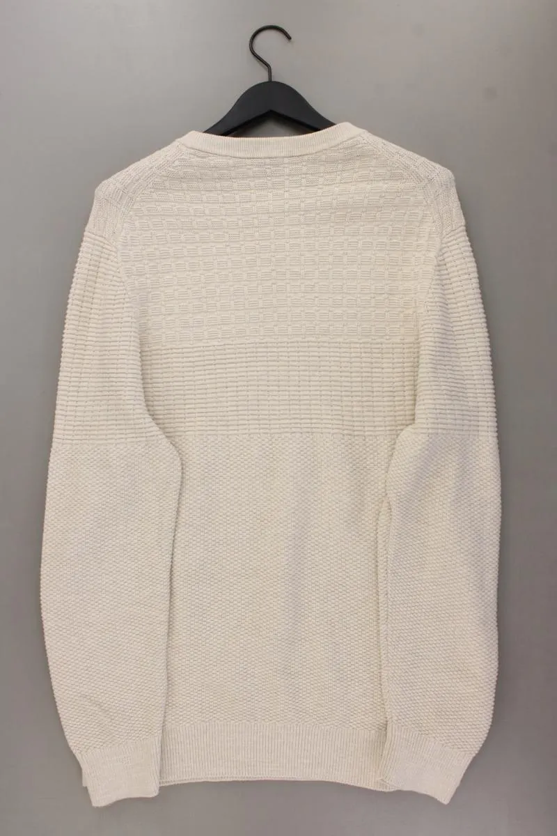 Olymp Grobstrickpullover für Herren Gr. XXL creme