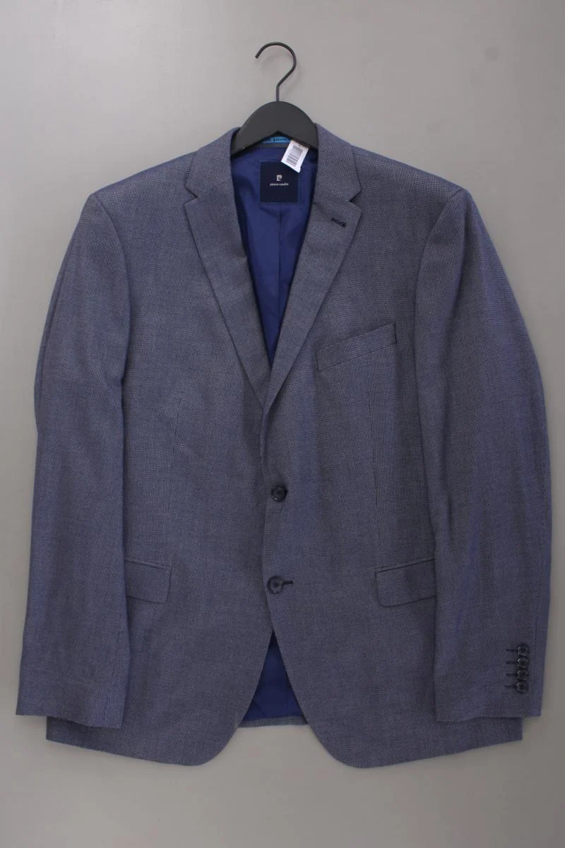 Pierre Cardin Sakko Andre Future Flex für Herren Gr. 56 blau aus Viskose