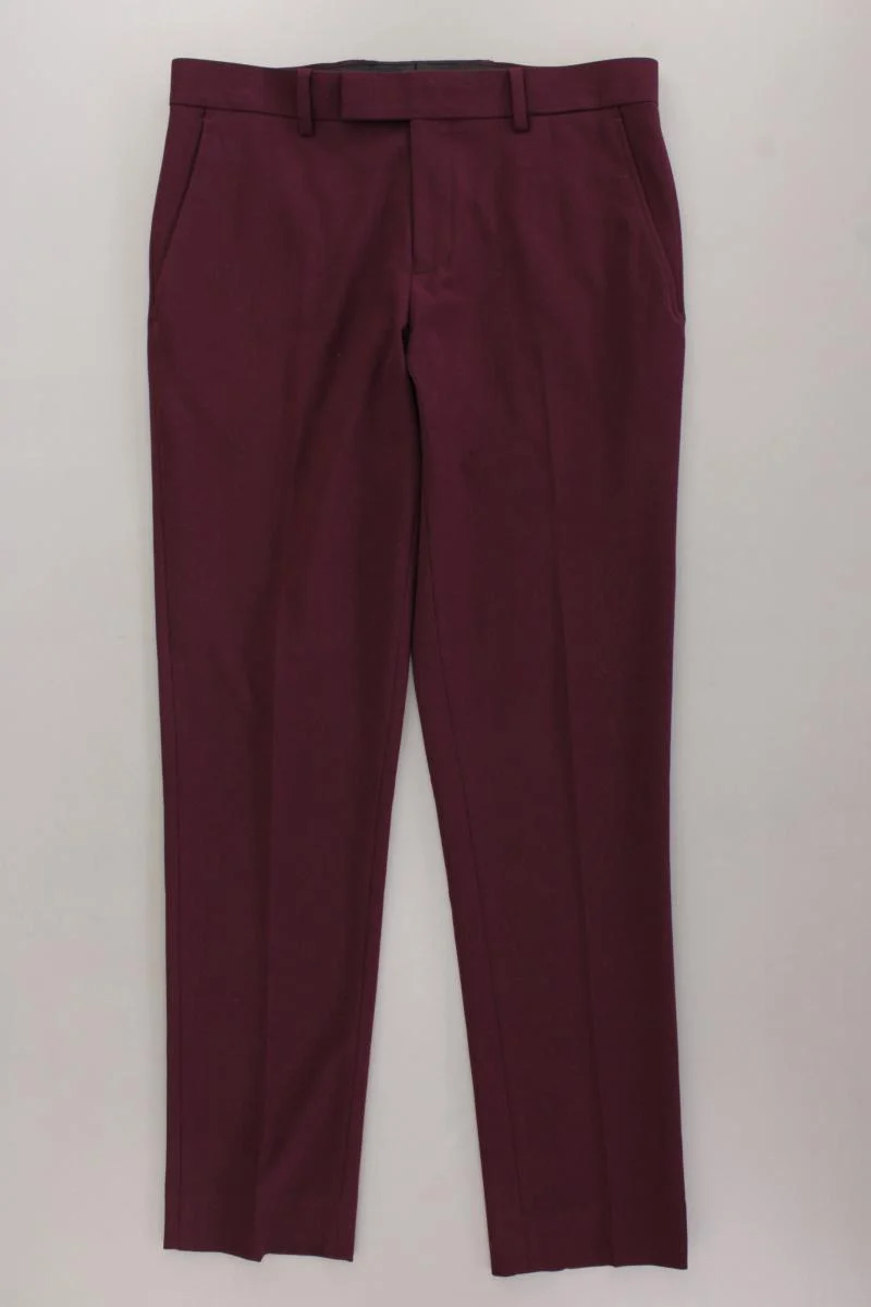 River Island Anzughose Gr. W28 neuwertig lila aus Polyester