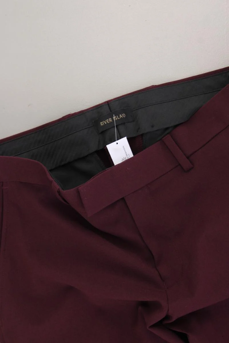 River Island Anzughose Gr. W28 neuwertig lila aus Polyester