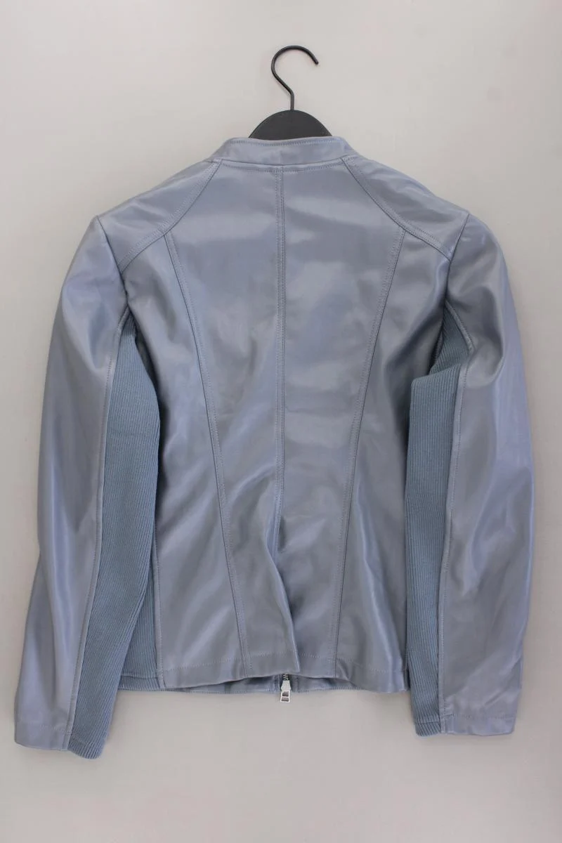 VA Milano Kunstlederjacke Gr. 46 blau aus Polyester