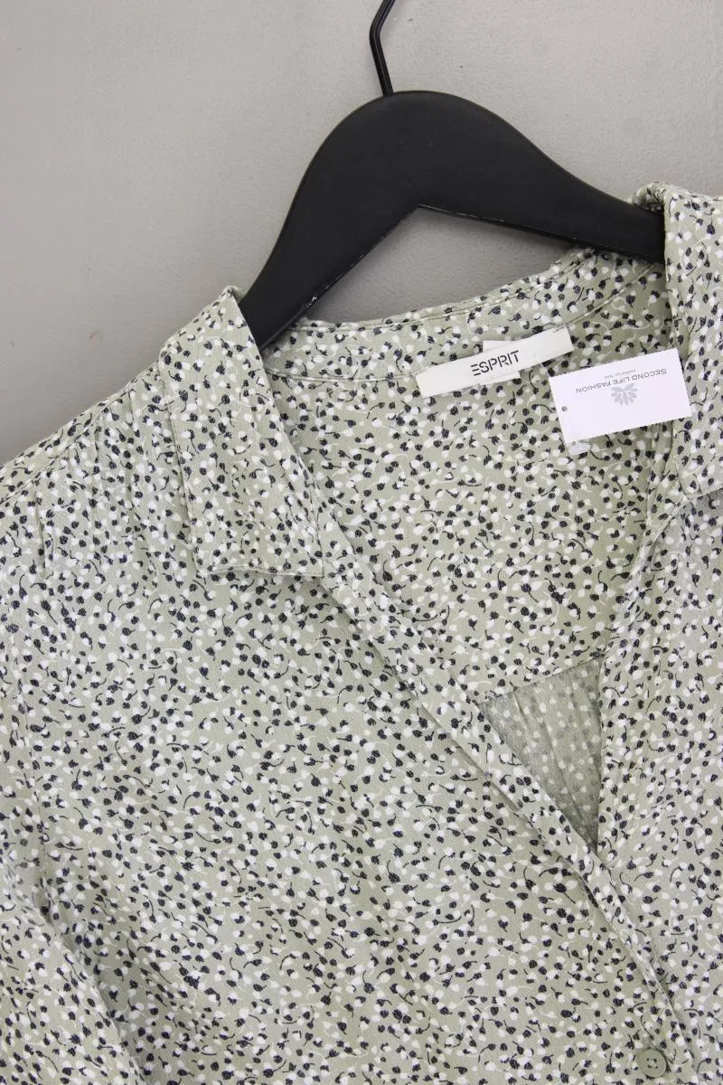 Esprit Langarmkleid Gr. 36 grün aus Viskose