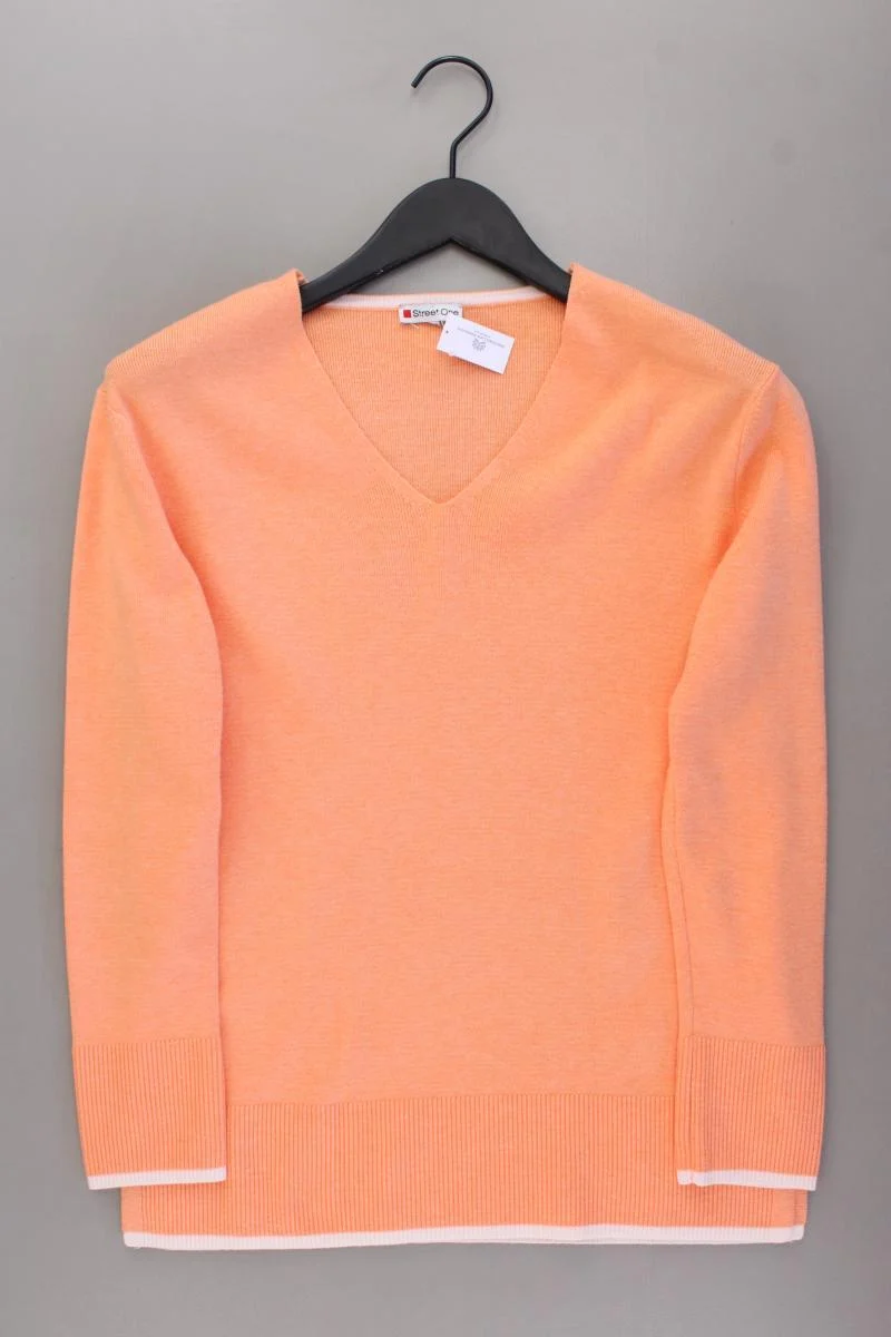 Street One Feinstrickpullover Gr. 34 orange