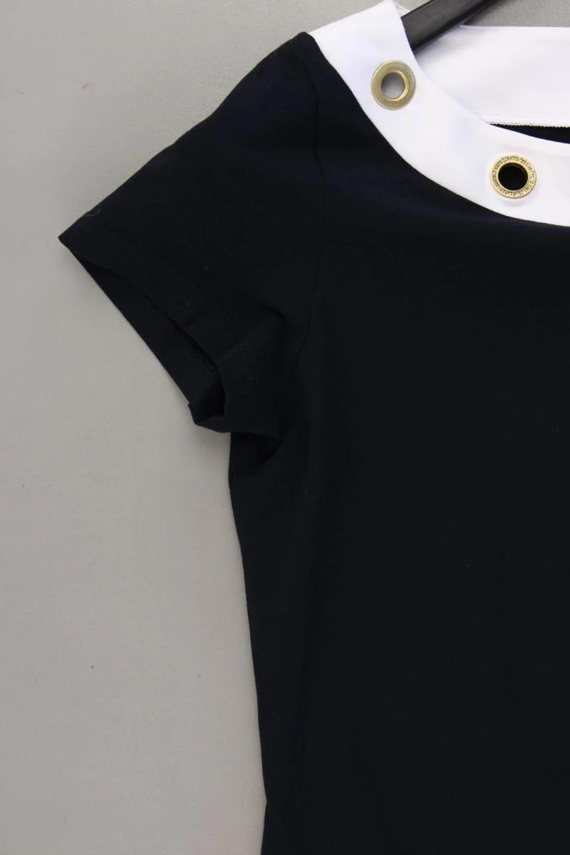 Betty Barclay T-Shirt Gr. 38 Kurzarm mit Nieten blau
