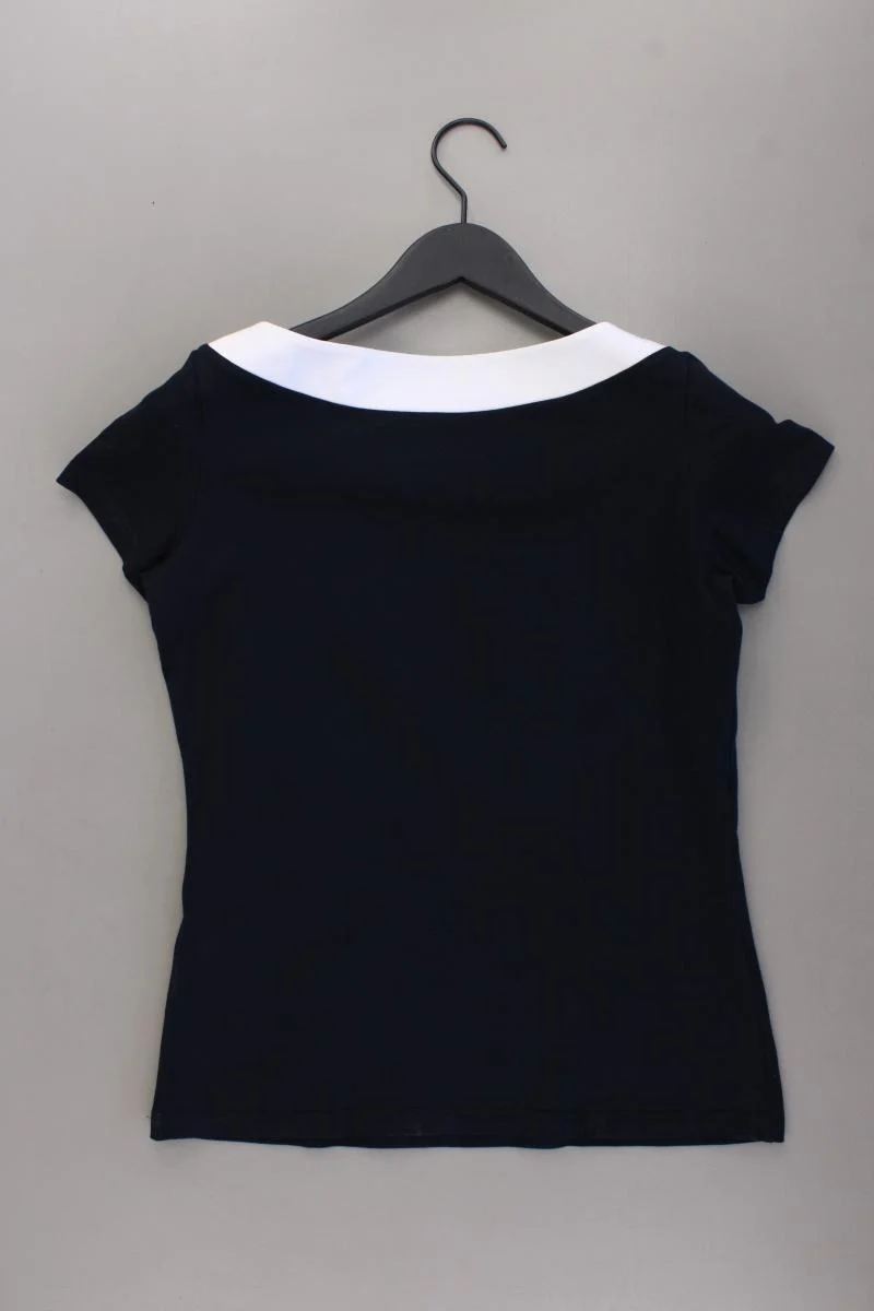 Betty Barclay T-Shirt Gr. 38 Kurzarm mit Nieten blau