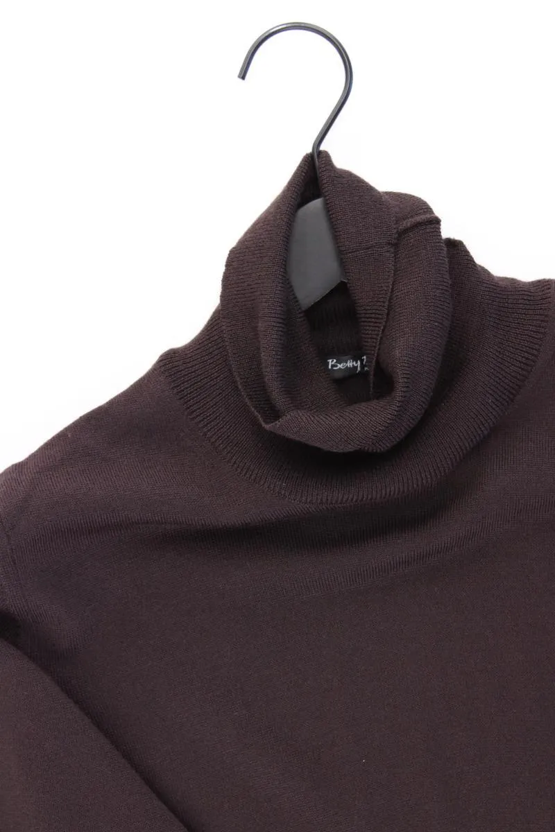 Betty Barclay Rollkragenshirt Gr. 38 Kurzarm braun