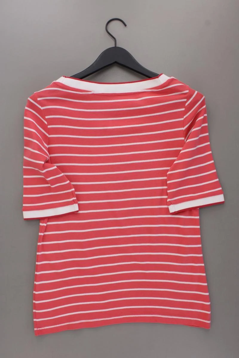 Esprit Shirt lachsfarben Gr. XL gestreift Kurzarm rosa