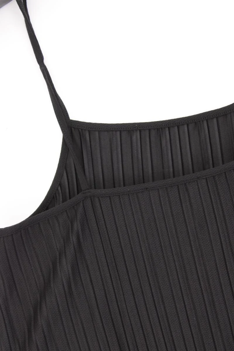 Selected Femme Spaghetti-Top Gr. M schwarz aus Polyester