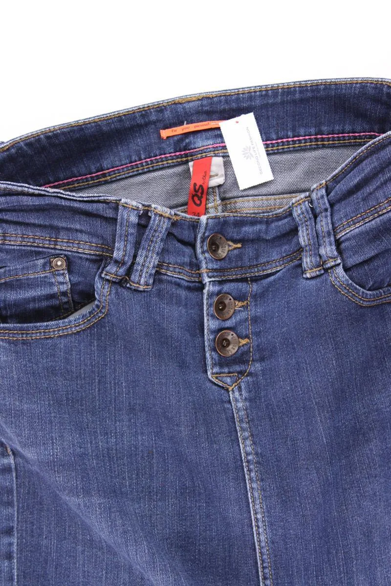 QS by s.Oliver Jeansrock Gr. 34 blau