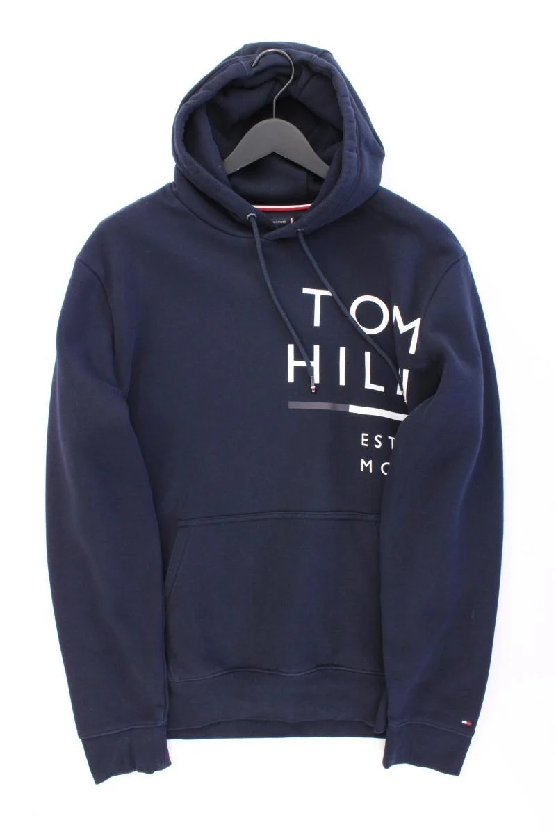 Tommy Hilfiger Hoodie für Herren Gr. XXL neuwertig blau aus Baumwolle