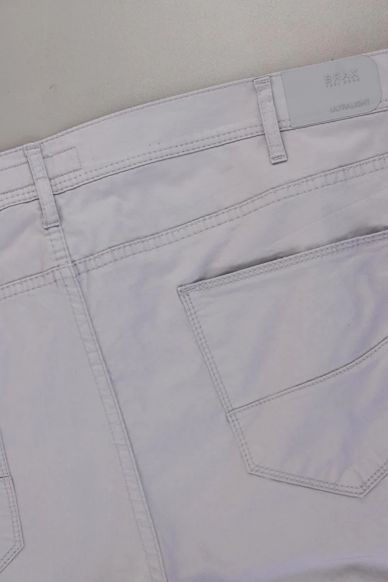 Brax Five-Pocket-Hose für Herren Gr. W42 grau