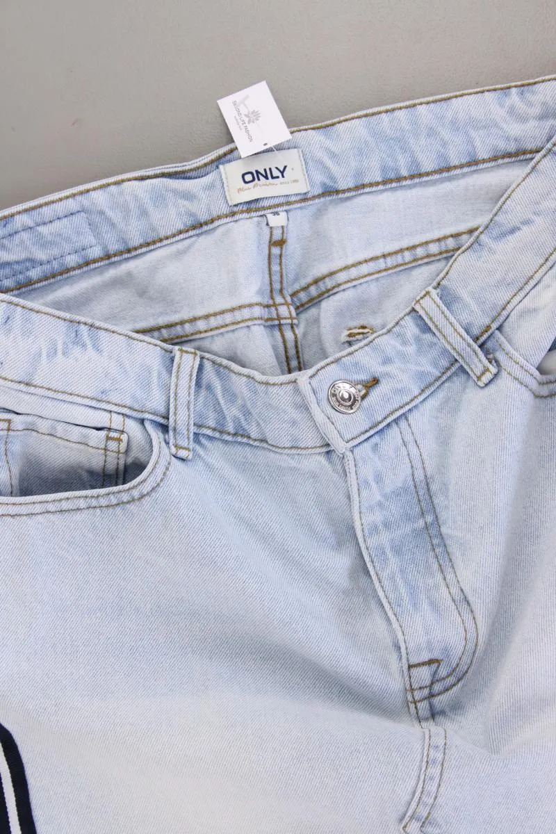 Only Jeansrock Gr. 38 blau aus Baumwolle