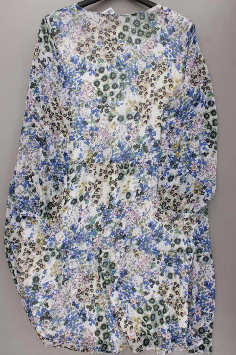 Esprit Langarmkleid Gr. XXL mit Blumenmuster mehrfarbig