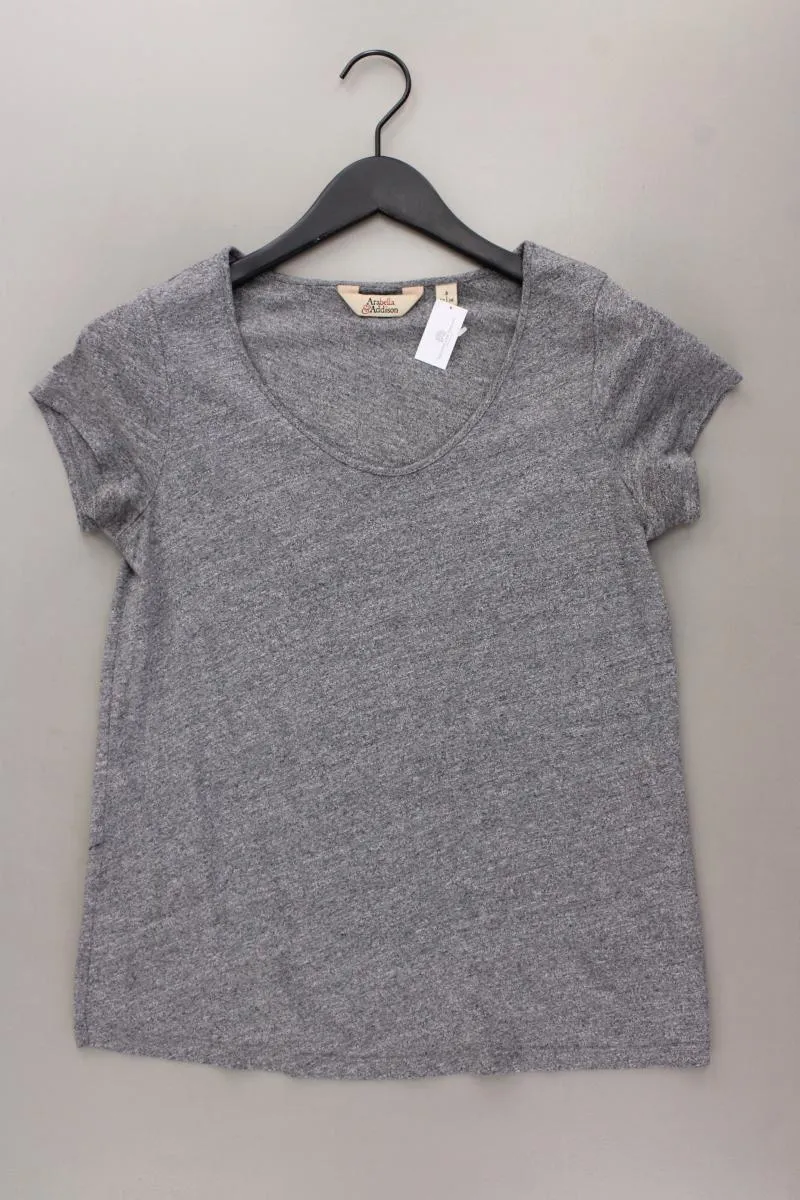 Arabella & Addison Shirt Gr. 36 Kurzarm grau aus Polyester