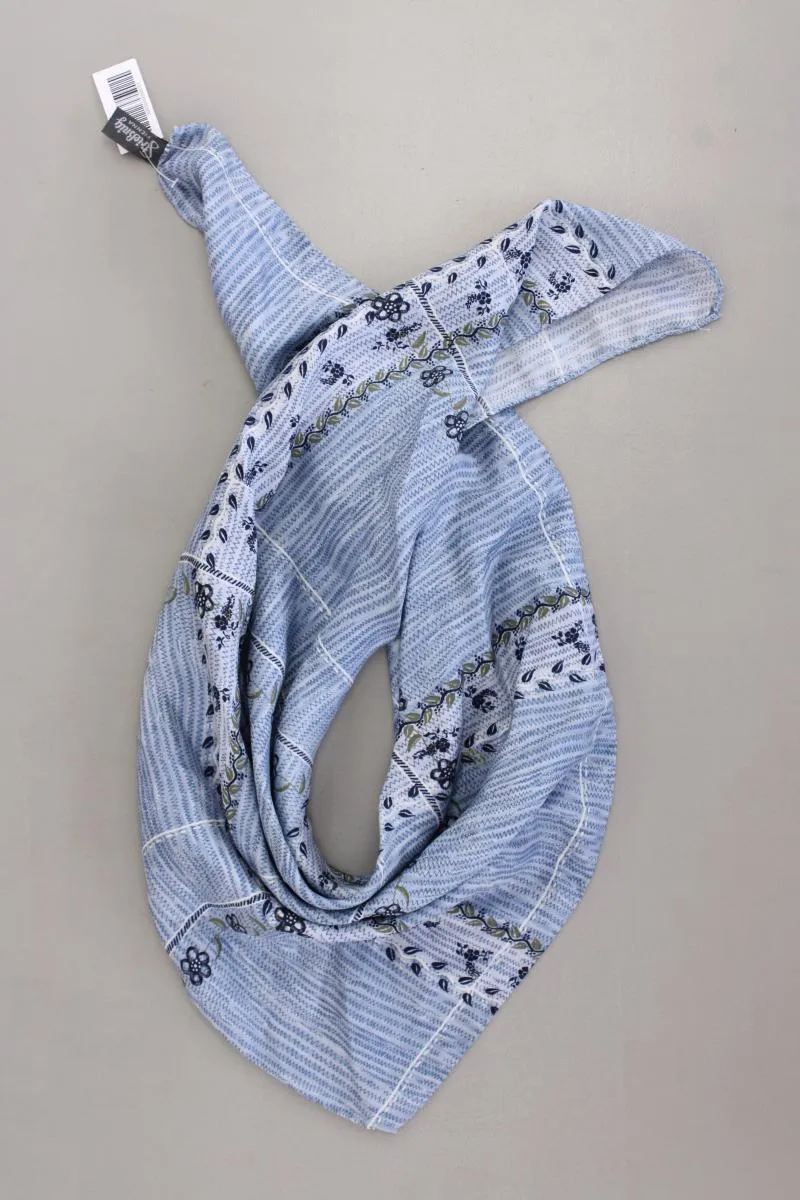 Seidentuch blau